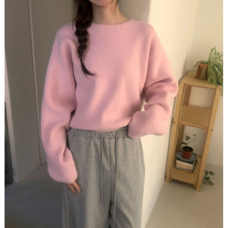 High-End Loose Fit Pullover Sweater