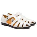Women's Breathable Leather Buckle Sandals