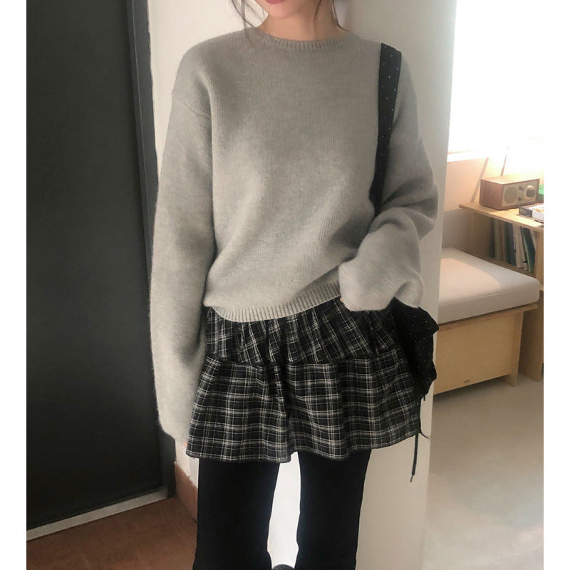 High-End Loose Fit Pullover Sweater