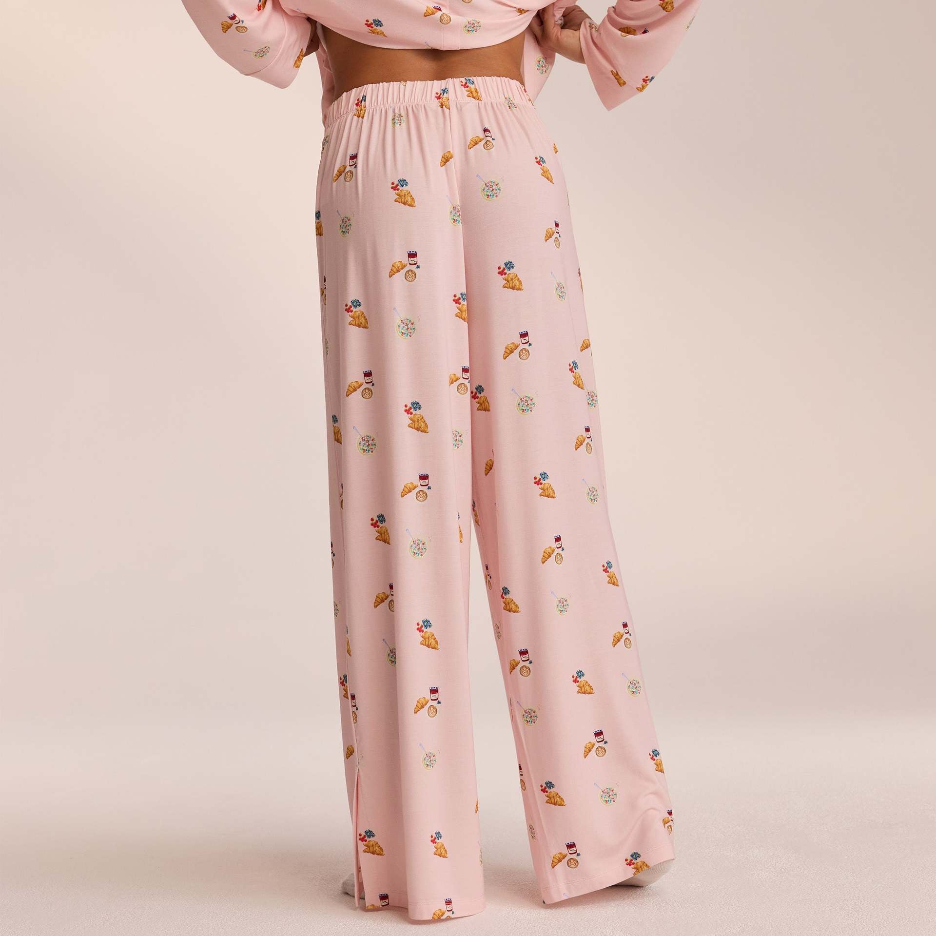 Womens Long Sleeve Pajama Set