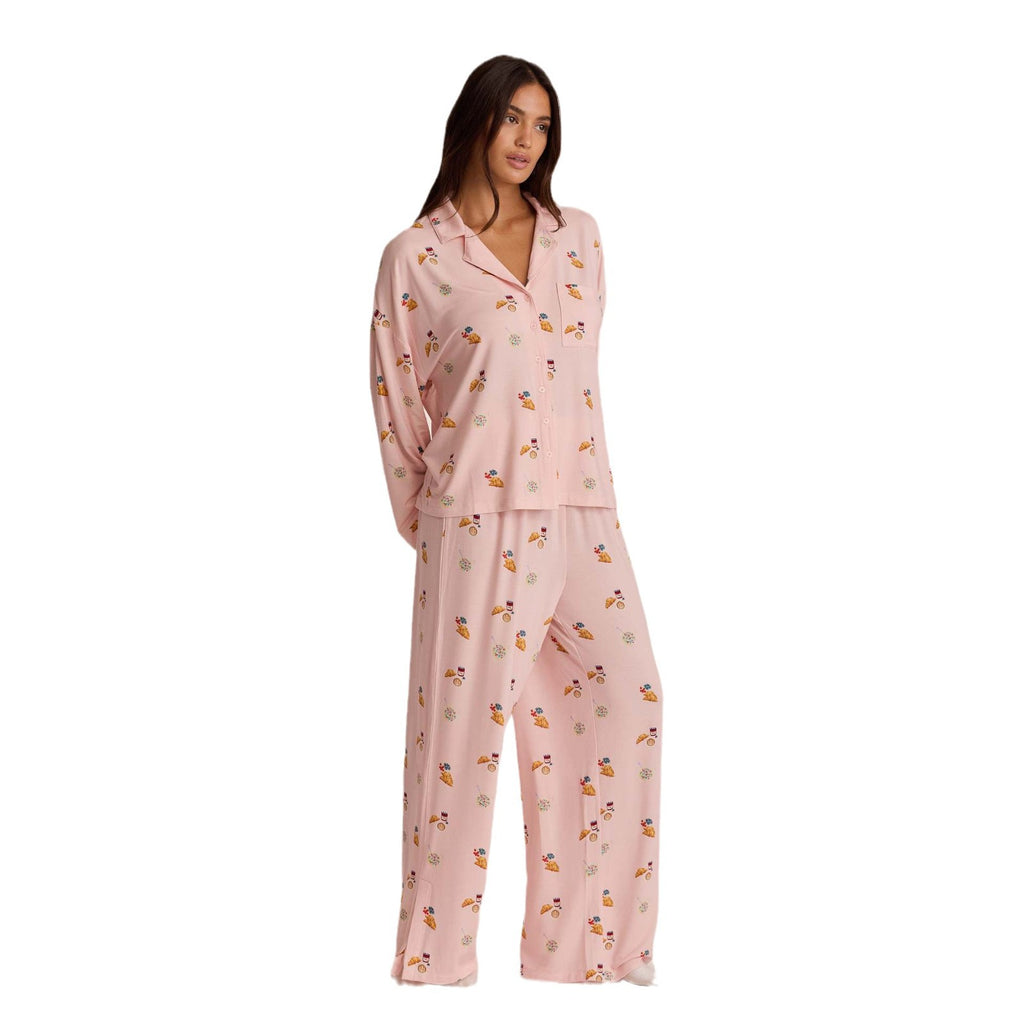 Womens Long Sleeve Pajama Set