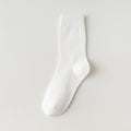 Women's Solid Color Mid-Calf Socks